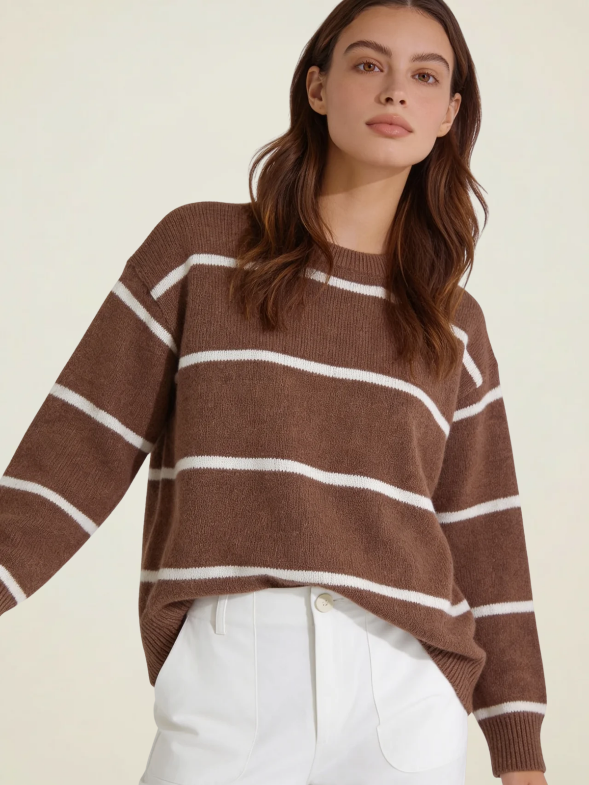 Contrast Stripe Jumper