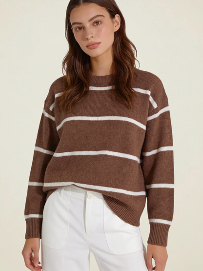 Contrast Stripe Jumper