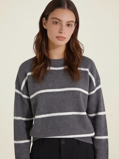 Contrast Stripe Jumper