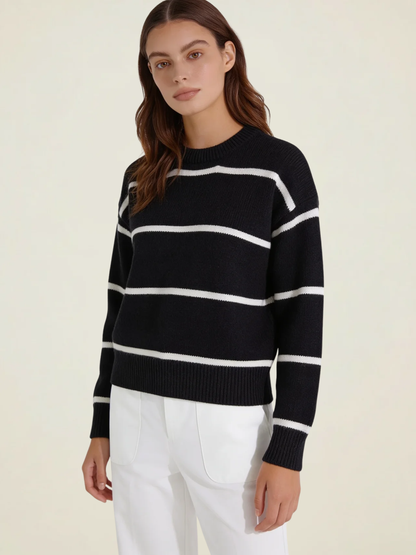Contrast Stripe Jumper