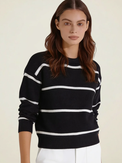 Contrast Stripe Jumper