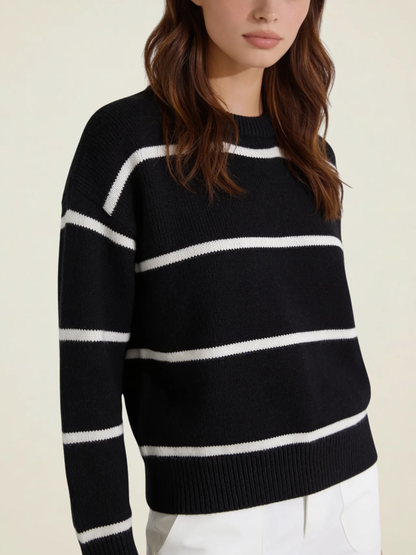 Contrast Stripe Jumper