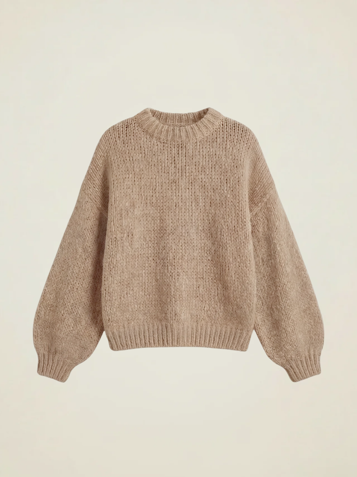 Balloon Sleeve Knit