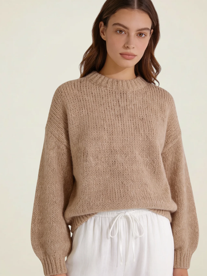 Balloon Sleeve Knit