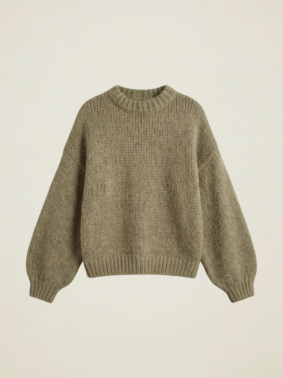 Balloon Sleeve Knit