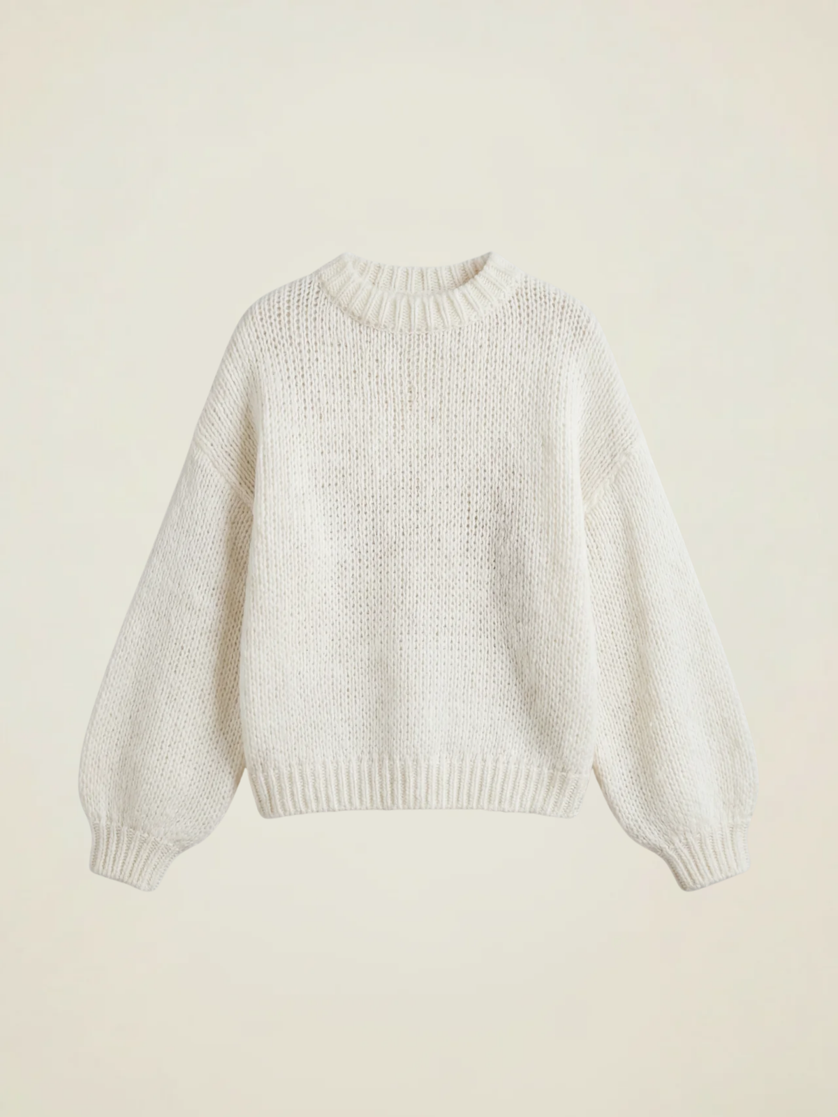 Balloon Sleeve Knit