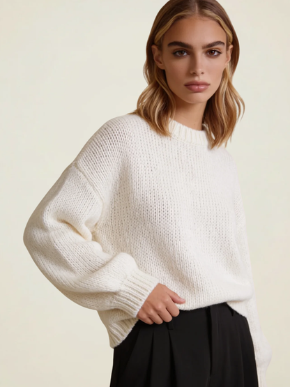 Balloon Sleeve Knit