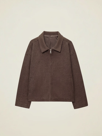 Collared Zip Lined Jacket