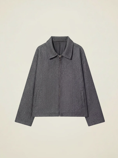Collared Zip Lined Jacket
