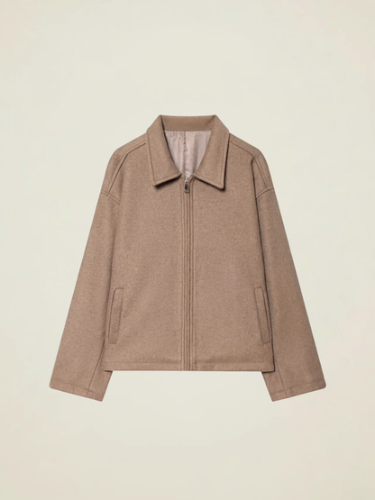 Collared Zip Lined Jacket