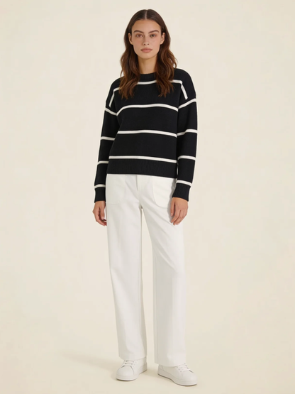Wide Leg Patch Pocket Trousers