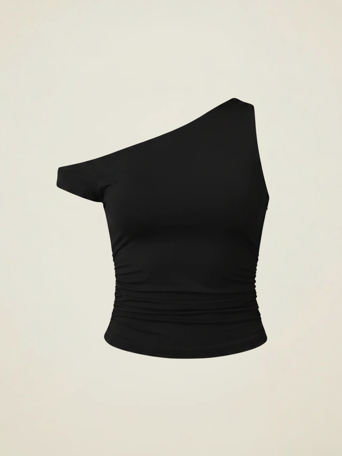 One-Shoulder Ruched Top