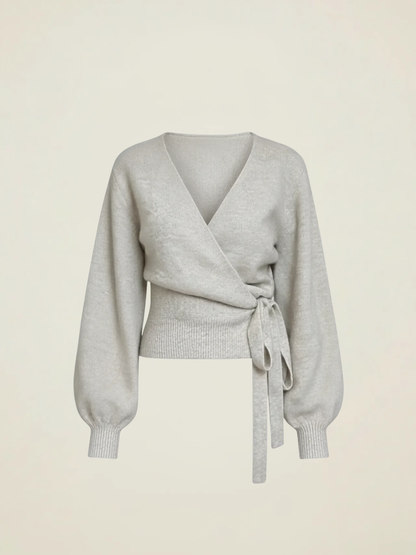 Wrap Tie Knit Cardigan