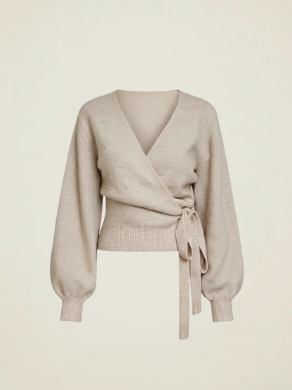 Wrap Tie Knit Cardigan