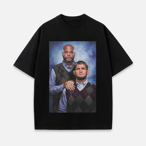 Funny Cormier & Khabib Step Brothers TEE