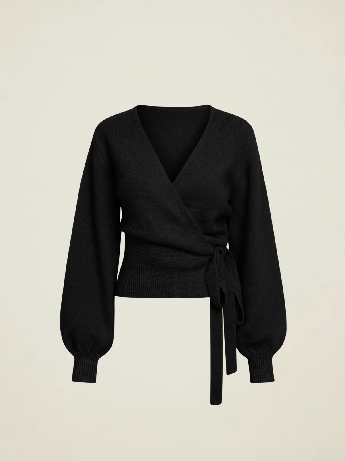 Wrap Tie Knit Cardigan
