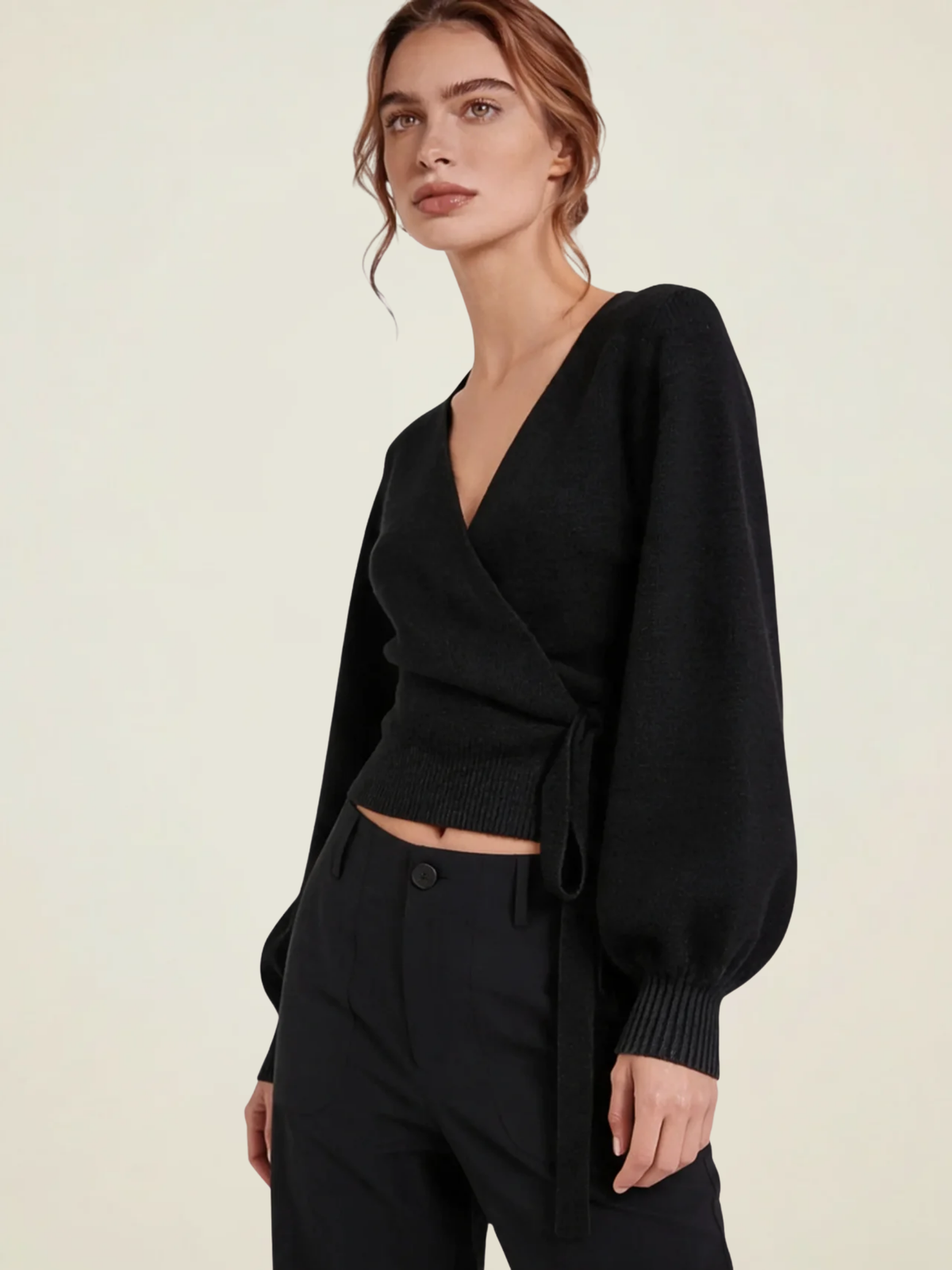 Wrap Tie Knit Cardigan