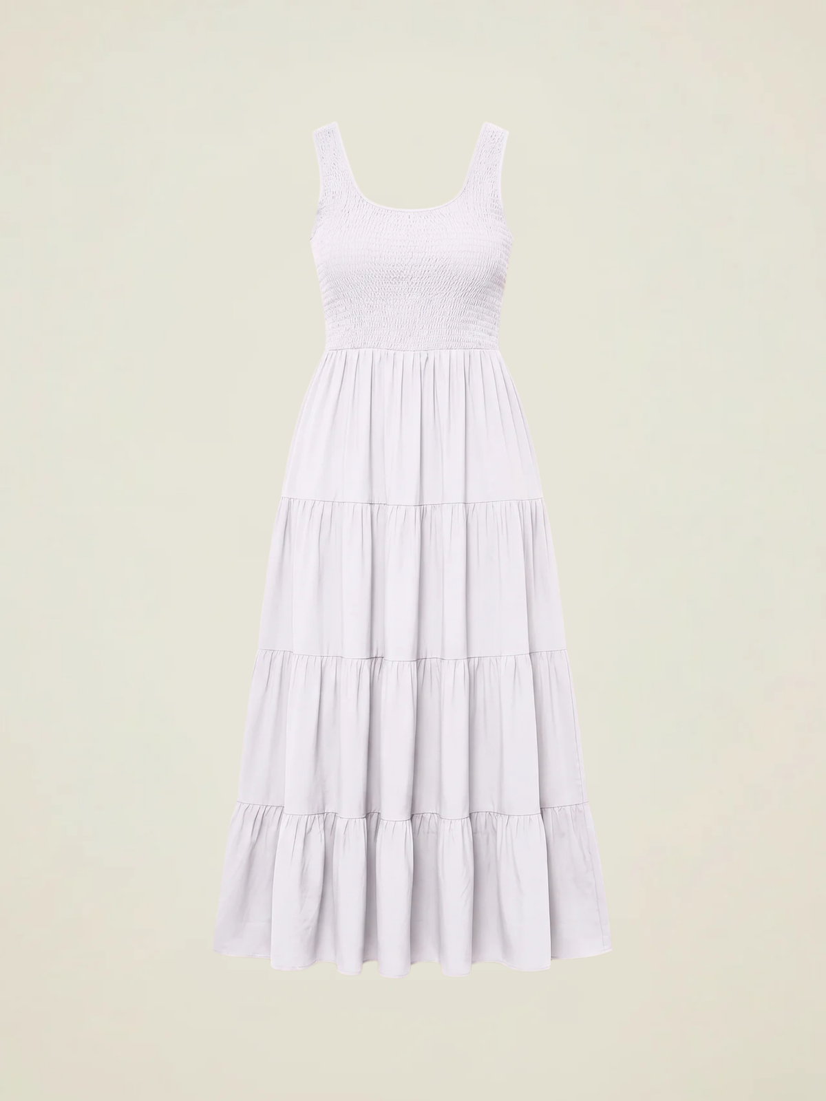 Smocked Tiered Maxi Dress