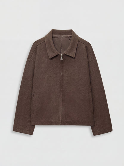 Collared Zip Lined Jacket