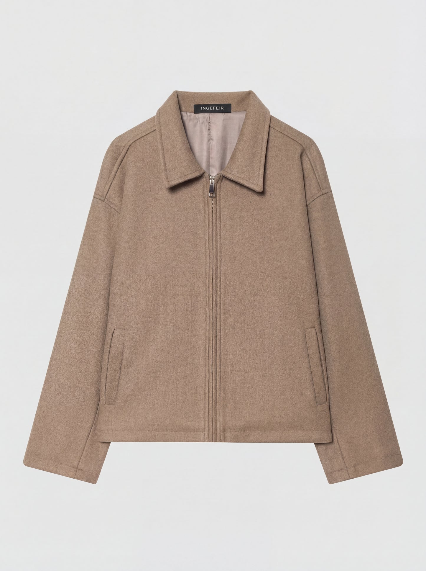 Collared Zip Lined Jacket