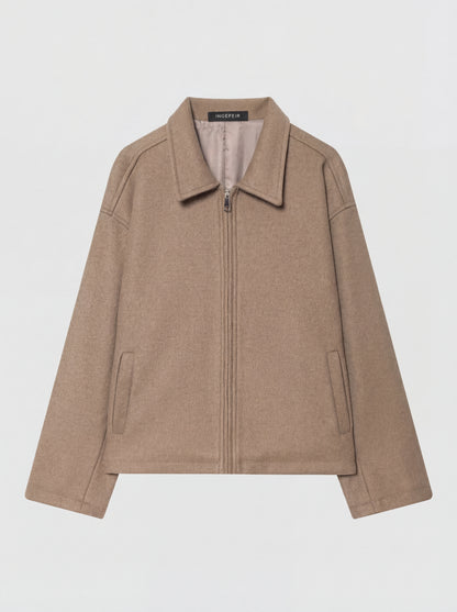 Collared Zip Lined Jacket