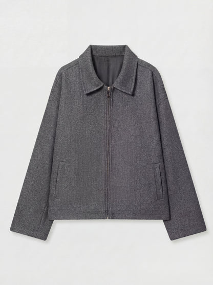 Collared Zip Lined Jacket