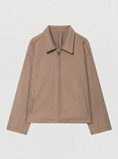 Collared Zip Lined Jacket